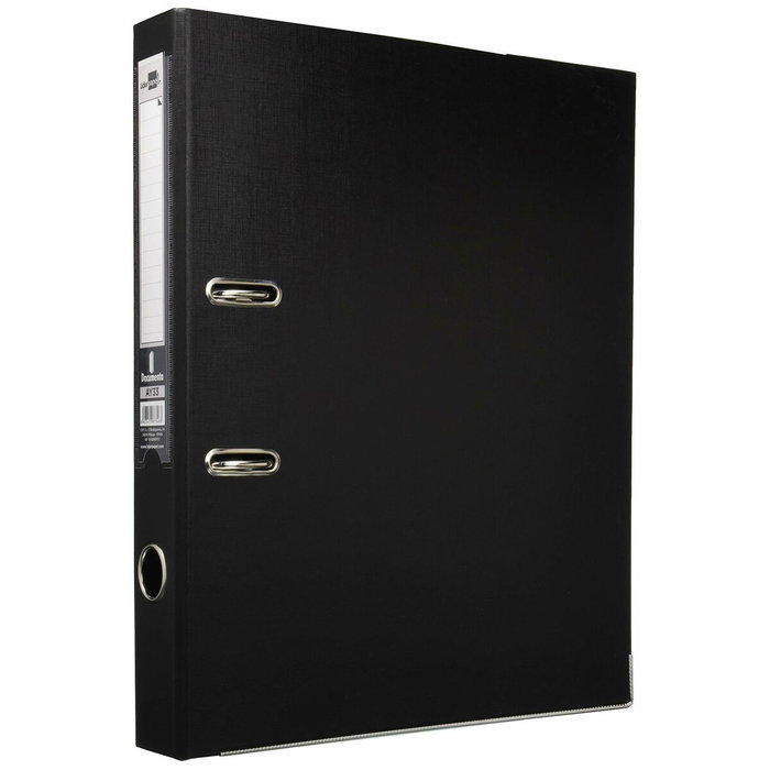 Liderpapel Archivador de palanca negro 52 mm Folio