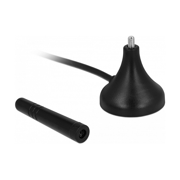 DeLOCK Antena LTE Omnidireccional SMA Macho con Cable 3m