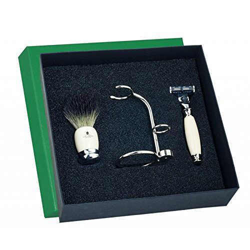 Vie-Long Estuche Regalo Afeitado Clásico Premium Marfil Vie-Long Estuche Regalo Afeitado Clásico Premium Marfil