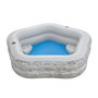 Bestway Piscina Hinchable Familiar 213x206x53 cm Gris