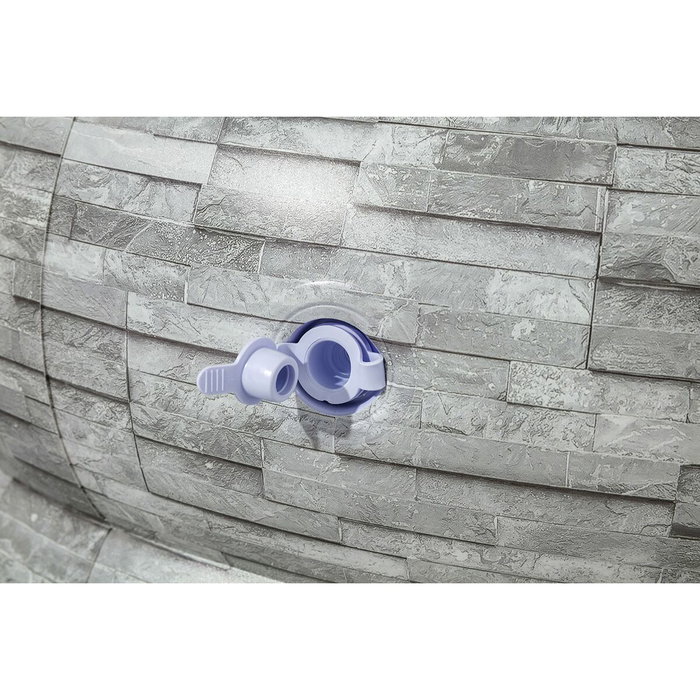 Bestway Piscina Hinchable Familiar 213x206x53 cm Gris