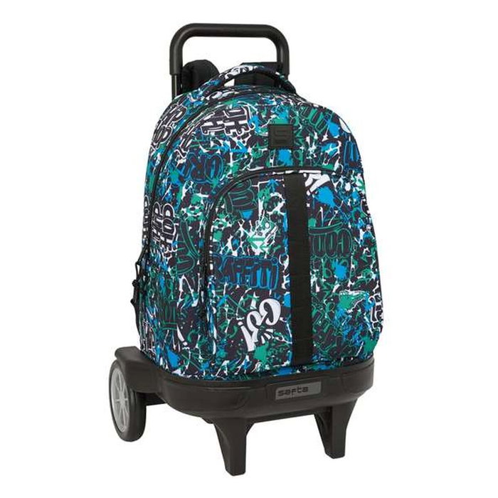 Safta Mochila Grande con Ruedas Compact Evolution Graffiti Go