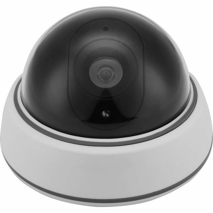 Link2Home Cámara ficticia Domo con LED rojo intermitente Link2Home Cámara ficticia Domo con LED rojo intermitente