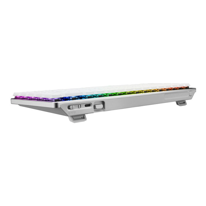 Asus Teclado Gaming Inalámbrico ROG Falchion RX 65%, RGB, Interruptores Ópticos ROG RX Red, Trimodo (Bluetooth/RF 2.4GHz/USB), 90MP03EC-BKSA10