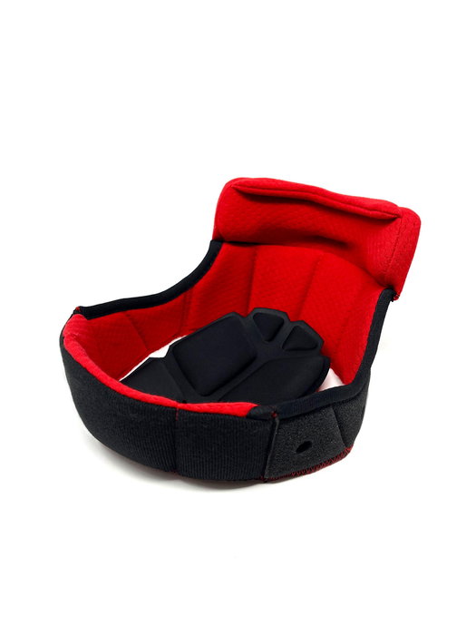 Sparco SBRA0019B0R010ML Acolchado Superior Casco Flux & Stealth Rojo Talla M-L