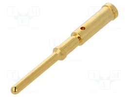 HARTING Conector M12 macho recto crimpado para alimentación