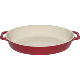 Staub Fuente para horno de cerámica ovalada de 29 cm
