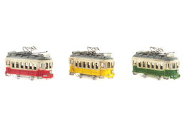 DKD Home Decor Vehículo de Decoración Metal Tranvía 3