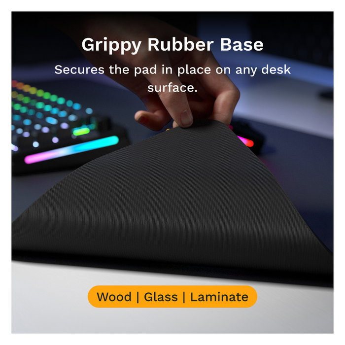 Glorious Gaming Mauspad 2 L Negro