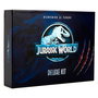 Doctor Collector Kit Deluxe Jurassic World - Souvenir Oficial Parque Temático con Matricula, Ticket, Pulsera, Mapa y Guía de Dinosaurios
