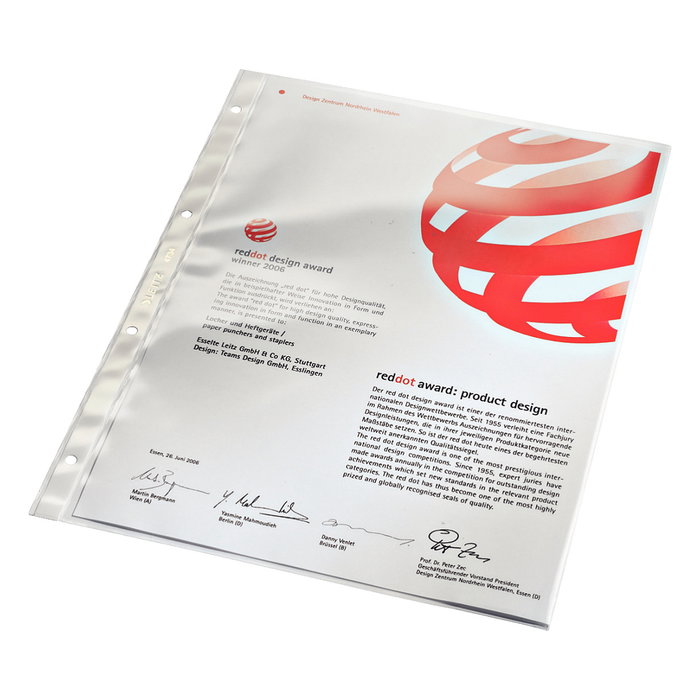 LEITZ Prospekthüllen Protector de hojas A4 Transparente LEITZ Prospekthüllen Protector de hojas A4 Transparente