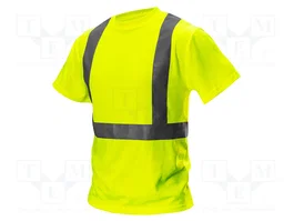 NEO TOOLS Camiseta T-shirt VISIBILTY Amarilla L