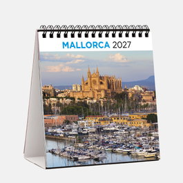 TRIANGLE POSTALS Calendario 2027 Sobremesa Mallorca-2 (Palma) 14x15cm