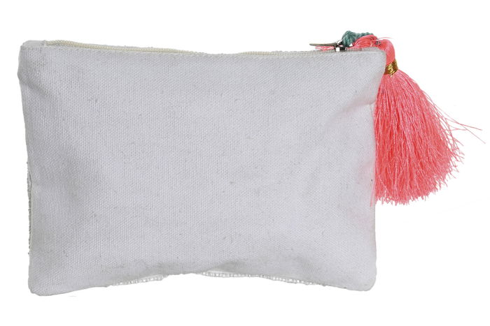 DKD Home Decor Neceser Mediterraneo Little purse Multicolor Verde 2 x 13 x 18.5 cm (6 Unidades)