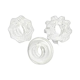 Calexotics Kit De Tres Anillos Reversibles Transparentes