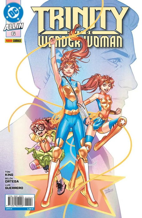 Panini España S.A. Trinity: Hija de Wonder Woman 01 (Trinity: Daughter of Wonder Woman 2)改进版 edition de DC Comics