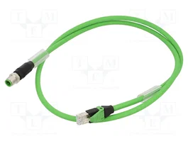 MURRELEKTRONIK Cable para sensores M12 macho recto a RJ45, 1m