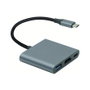 ROLINE Adaptador de Gráficos USB Tipo C a HDMI y USB 3.2 Gen 1, 12.03.3199