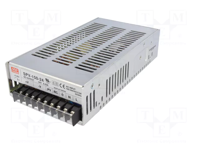 MEAN WELL SPV-150-24 Alimentador de impulso 150W 24VDC