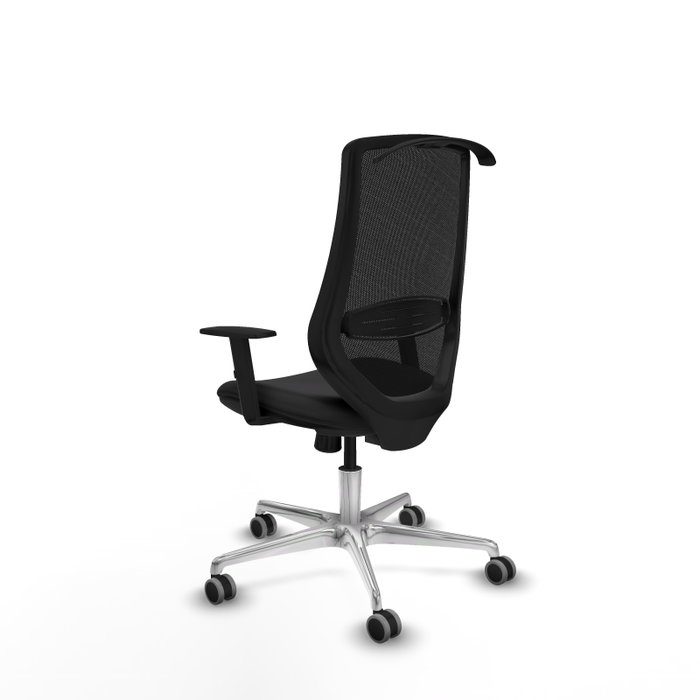 PIQUERAS Y CRESPO Silla de oficina Mardos con mecanismo Sincro, Negro PIQUERAS Y CRESPO Silla de oficina Mardos con mecanismo Sincro, Negro