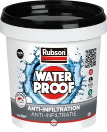 Rubson Anti-infiltración All Roofs Black 1kg Revestimiento Impermeable para Techos