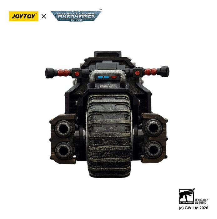Joy Toy (CN) Warhammer 40,000 Raider-pattern Combat Bike Raven Guard con twin-linked bolt rifles Joy Toy (CN) Warhammer 40,000 Raider-pattern Combat Bike Raven Guard con twin-linked bolt rifles