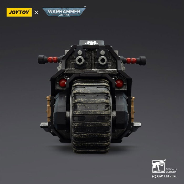 Joy Toy (CN) Warhammer 40,000 Raider-pattern Combat Bike Raven Guard con twin-linked bolt rifles Joy Toy (CN) Warhammer 40,000 Raider-pattern Combat Bike Raven Guard con twin-linked bolt rifles