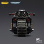 Joy Toy (CN) Warhammer 40,000 Raider-pattern Combat Bike Raven Guard con twin-linked bolt rifles