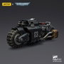 Joy Toy (CN) Warhammer 40,000 Raider-pattern Combat Bike Raven Guard con twin-linked bolt rifles