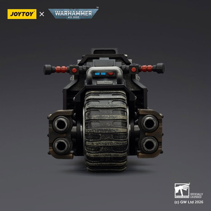 Joy Toy (CN) Warhammer 40,000 Raider-pattern Combat Bike Raven Guard con twin-linked bolt rifles Joy Toy (CN) Warhammer 40,000 Raider-pattern Combat Bike Raven Guard con twin-linked bolt rifles