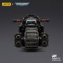 Joy Toy (CN) Warhammer 40,000 Raider-pattern Combat Bike Raven Guard con twin-linked bolt rifles