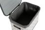 DKD Home Decor Cesta Tradicional Gris Blanco Set de 6 Piezas Bambú Poliéster Algodón MDF 51 x 35 x 33 cm