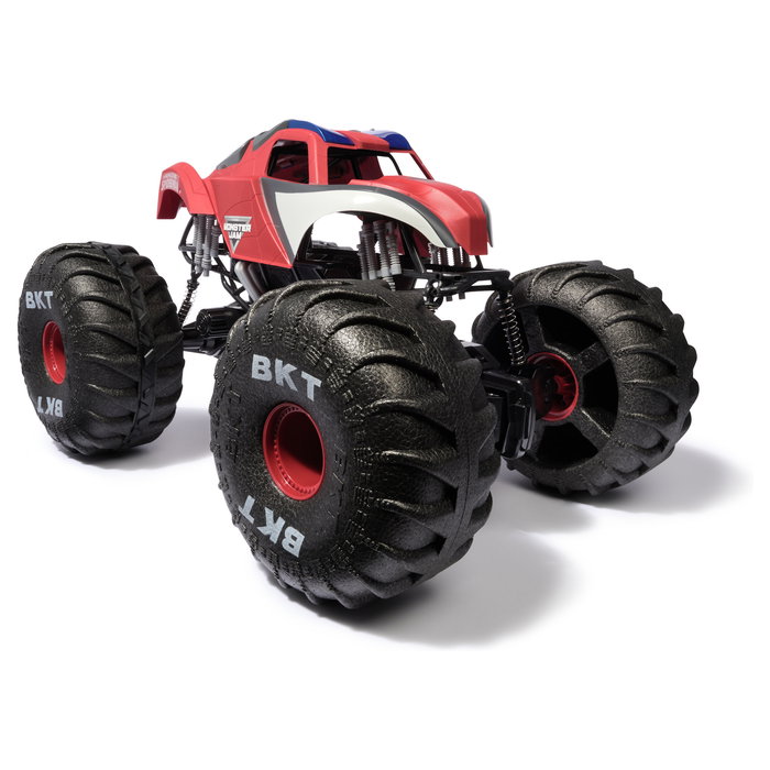 Spin Master Monster Jam Marvel Mega Spiderman Camión Teledirigido RC - Monster Truck Escala 1:6 de 62 cm, para Niños de 4 años o más - Ref. 6070554
