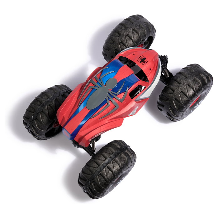 Spin Master Monster Jam Marvel Mega Spiderman Camión Teledirigido RC - Monster Truck Escala 1:6 de 62 cm, para Niños de 4 años o más - Ref. 6070554