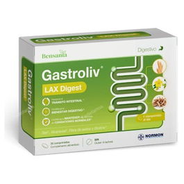 Bensania Gastroliv Lax Digest 30 Comp - Complemento Digestivo y Laxante