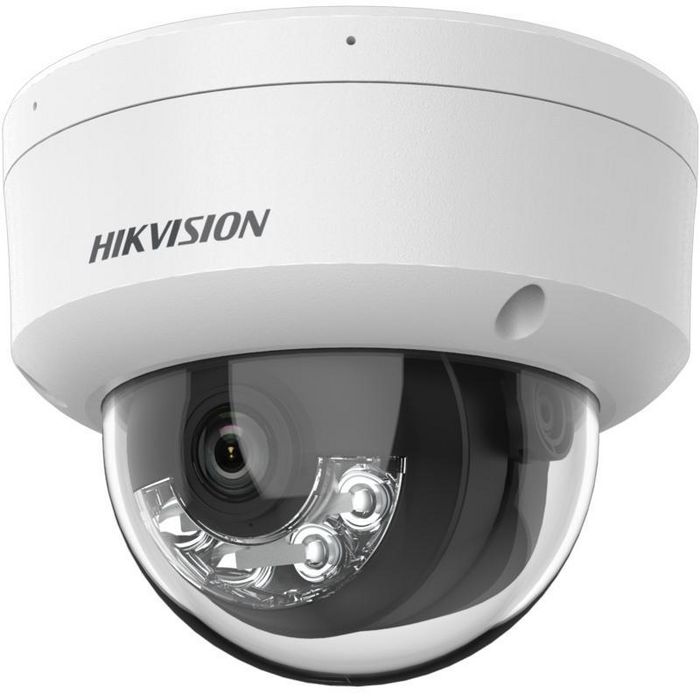Hikvision DS-2CD2543G2-I(S) Cámara IP Minidomo 4MP 2.8mm Smart Hybrid Light WDR IK08 IP67 PoE Micrófono