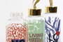 DKD Home Decor Botellas de Borosilicato e Inox Surtido 3 Colores ANIMAL PRINT JUVENIL