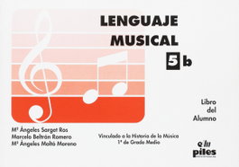 PILES EDITORIAL, Lenguaje Musical. Libro Alumno Nº 5b - PILES EDITORIAL