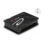 DeLOCK Delock Lector de Tarjetas USB 2.0, Negro, 6 en 1 para CF, SD, MicroSD, MS, xD, M2, 480 Mbit/s, Plug and Play
