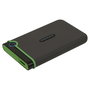 Transcend StoreJet 25M3 - Disco Duro Externo Portátil 2TB 2.5", USB 3.2 Gen 1, Resistente a Golpes, Cifrado 256-bit AES, Color Gris