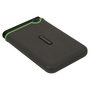 Transcend StoreJet 25M3 - Disco Duro Externo Portátil 2TB 2.5", USB 3.2 Gen 1, Resistente a Golpes, Cifrado 256-bit AES, Color Gris