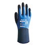 Wonder Grip Guantes de Nylon con Doble Recubrimiento de Látex, 100% Resistente al Agua, Uso Alimentario, Talla 9, T-09