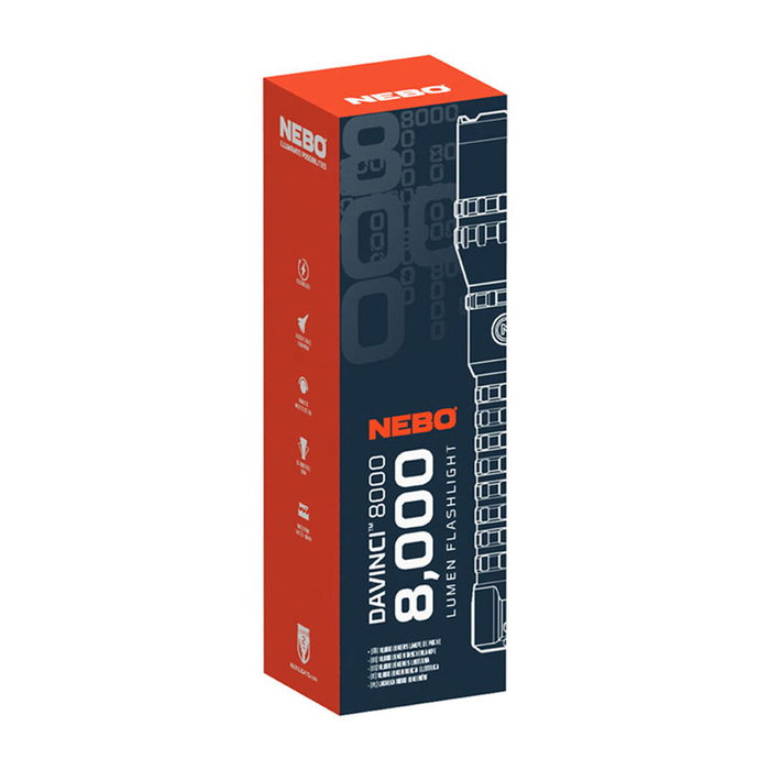 Nebo Davinci 8000 Linterna Recargable