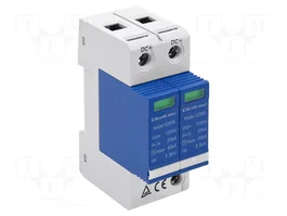 QOLTEC Limitador de sobretensiones Tipo 2 de 2 polos