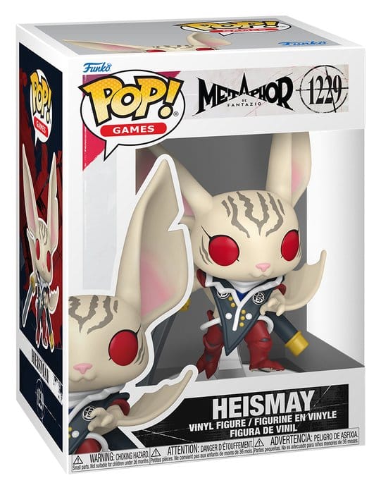 Funko POP! Metaphor: ReFantazio Heismay Figura de Vinilo