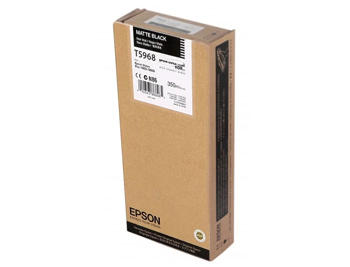 Epson T59680N UltraChrome HDR Cartucho de Tinta Negro Mate 350 ml