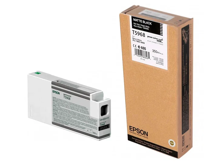 Epson T59680N UltraChrome HDR Cartucho de Tinta Negro Mate 350 ml