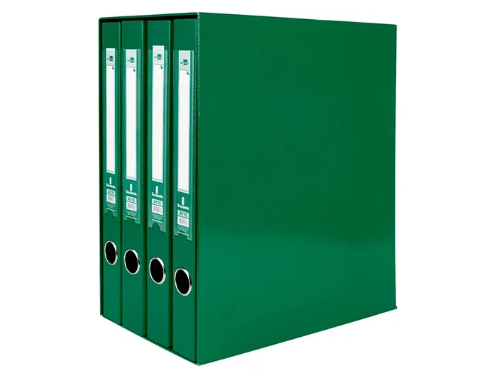Liderpapel Modulo 2 anillas mixtas 25mm verde Folio Liderpapel Modulo 2 anillas mixtas 25mm verde Folio