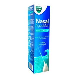 Vicks Aguamar Fuerza Media Spray Nasal 120Ml