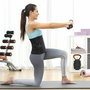 Pack Aro de Fitness Desmontable Recubierto de Espuma y Faja Deportiva Adelgazante con Efecto Sauna InnovaGoods